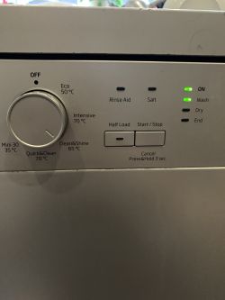Beko DFN05X10S - zmywarka nie pobiera wody i nie myje