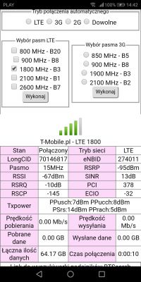 Problem z prędkością internetu LTE od T-Mobile, router B525