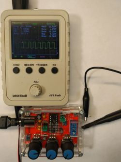 Simple XR2206 function generator for self-assembly - Made in China - Review