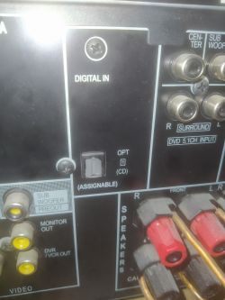 Podłączenie kabla optycznego: TV Philips VL55VL5555PUS7303 do Pioneer VSX-418