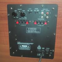 Jak podłączyć Yamaha RX-V357 z Ferguson RB SUB 1150, by działało poprawnie?