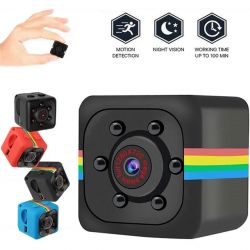 Mini SQ11 Camera Features Mini SQ11 camera with motion detection, night vision, and up to 100 minutes work time.