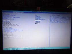 HP 250-G4 - błąd 0x1A przy bootowaniu Linux Mint z USB, brak Secure Boot w BIOS.
