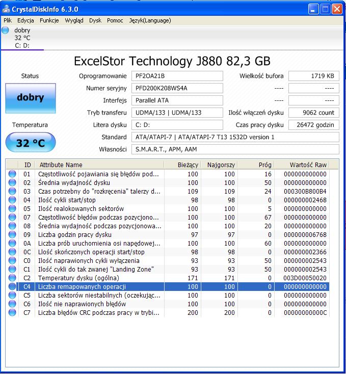 ExcelStor Technology j880 - spadki odczytu w Atto Disk benchmark, czy ...