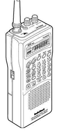 Radio Shack PRO 91 VHF UHF Scanner Reciever Manual