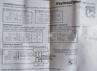 Honda - fabryczny centralny zamek + kierunki (jak podpiąć?)