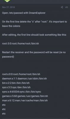Zgemma H9.2S Connection Issue: Can't Access DCC, PuTTY & OpenWebif after Password Reset Attempt Zgemma H9.2S Connection Issue: Can't Access DCC, PuTTY & OpenWebif after Password Reset Attempt