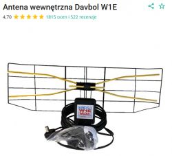 Antena pokojowa do odbioru telewizji naziemnej - Thomson ANT1539 czy inna do 200 zł?