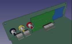 KiCad 3D Viewer – jak ustawić dwie płytki PCB w różnych pozycjach (pion/poziom) w przeglądarce 3D ?