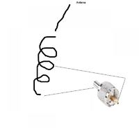 Jak poprawnie polutować cewkę w antenie Midland ML-145? Szukam schematu