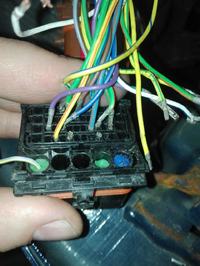 Ford Connect 1.6tdci 2015 - Schemat przewodów komputera