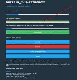 [BK7231T] My HTTP server, configurator, MQTT support from Home Assistant