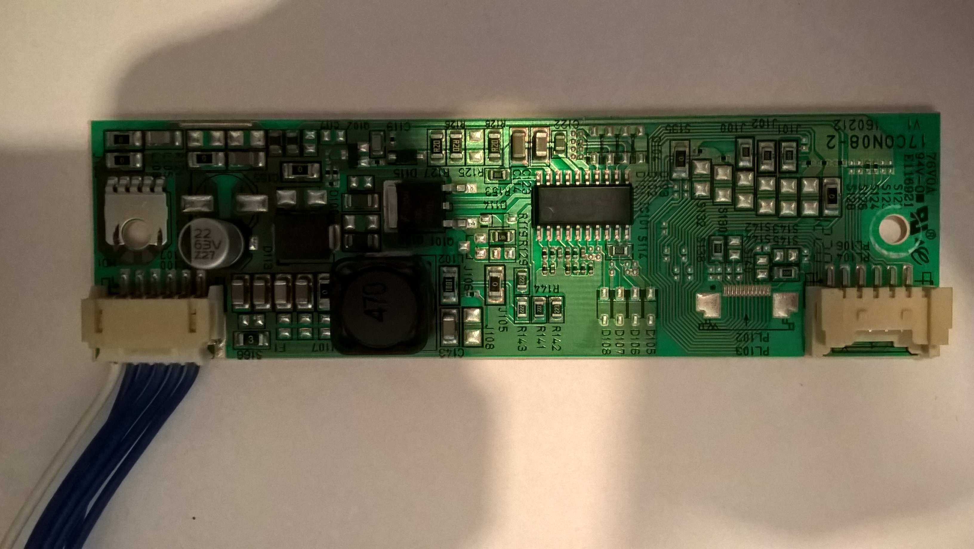 [Sprzedam] Zasilacz VESTEL 17PW80 V2; LED Driver 17C0N08-2 V1 - Toshiba ...