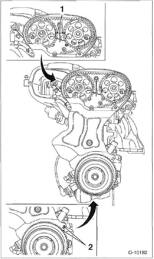 Метки опель зафира. Opel Vectra 2004 двигатель метки.