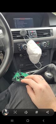 BMW E91 - Funkcja wciskania przycisku iDrive nieaktywna, kwestie z optozłączem TCPT1200