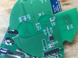 Avatto N-TS10-W1 Circuit Board Close-up of the Avatto N-TS10-W1 circuit board with visible electronic components.