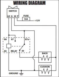 Schemat elektryczny uniwersalnych mat grzewczych - poszukiwany