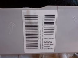Bosch SPV50E00EU - brak reakcji - po uruchomieniu wskazuje symbol kranu