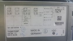 VW T5 tacho modyfikacja - TACHO usuniecie tacho z wsadu