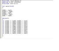 Atmega8 - Jak ustawić niski stan na wyjściach portu C (0..3)?
