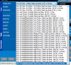 Częstotliwość generowania przerwań przez Timer1 Atmegi8