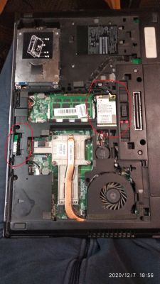 HP Elite Book 8570o - identyfikacja części laptopa