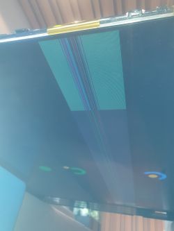 Sony KDL-75W855C - Niezwykły pasek na ekranie po wymianie podświetlenia i płyty głównej