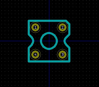 Program KiCad a diody flux.