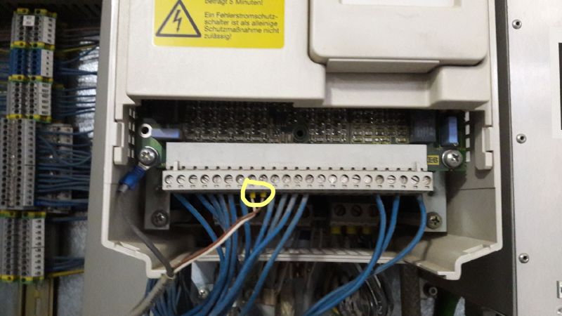 Falownik Keb F4 na Homag Optimat BP145 - stałe obroty wrzeciona