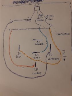 MAH-4120 -dzienne/migacze - Zastosowanie przekaźnika MAH-4120 do przełączania św