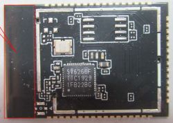 Electronic module with visible SV6266F chip