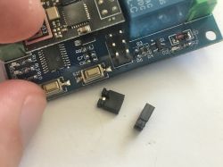 We are modifying the relay controller so that it works without a microcontroller – ESP8266 Relay V2.