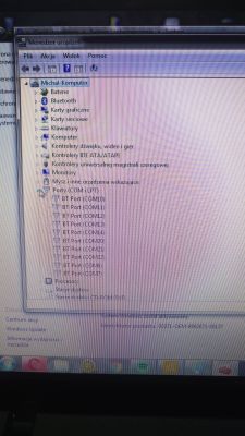 Windows 7 - Na liście menedżera urządzeń brak Portów COM i LPT