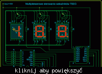 8051 jak podłączyć 5 wyświetlaczy LED 7 segmentowych.