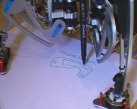 Prezentacja wykonanego robota CNC.