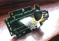 zegar na lampie VFD - schemat.