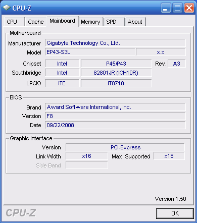 EP43-S3L - nie mozna zmienic FSB