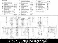 schemat instalacji elektrycznej VECTRA B 1.7 TD - ISUZU
