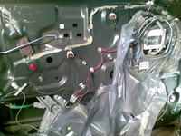 Civic drzwi 5D '97 jak rozebrać