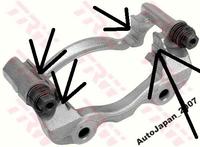 Golf 3..1,9TDI combi 1998r. Nazwa krzywki mocowania klocków.