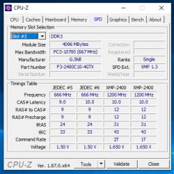 Konfiguracja Dual Channel na GA-Z97-HD3 z G.Skill TridentX DDR3