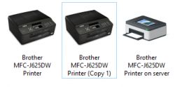 Brother MFC J625DW - Urządzenie nie skanuje z przycisku na drukarce, ale..