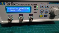 Modernizacja Generatora DDS MHS-5200A - tryb czuwania, wł/wył z przodu Modernizacja Generatora DDS MHS-5200A - tryb czuwania, wł/wył z przodu