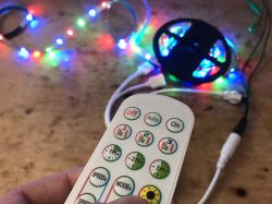 Pasek LED WiFi/IR - WX300P - tryb muzyczny - ukryte przyciski [W800-C400]