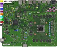 Flooded Xbox One Console: Analyzing Standby Mode, Orange LED, Voltage Drop & Suspicious Resistors