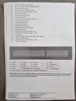 Mercedes W211 320 CDI - Schemat zasilania sterownika silnika