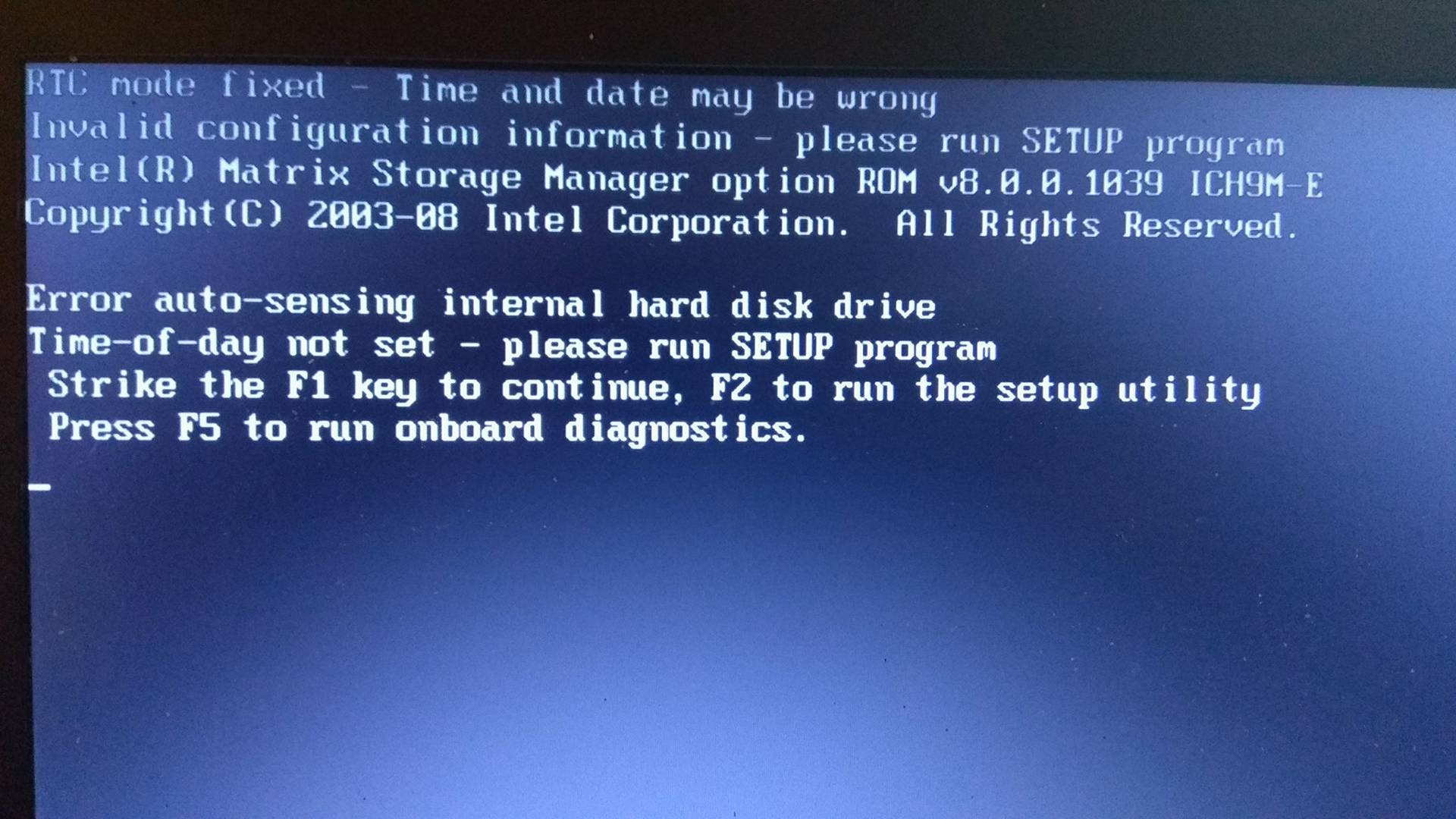 The laptop suddenly does not see the drive. Dell E6400