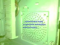Obudowa Exodus (~2002r.) - Rozmieszczenie wentylatorów w obudowie...