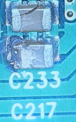 XBOX ONE - Prośba o identyfikację kondensatorów w napędzie