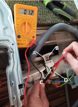 Electrolux ESL4310LO - Jak zmierzyć oporność grzałki w zmywarce?